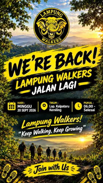 We're Back! Jalan Lagi di Kemiling