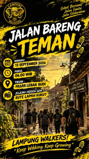 Jalan Bareng Teman (Pasar Lebak Budi)